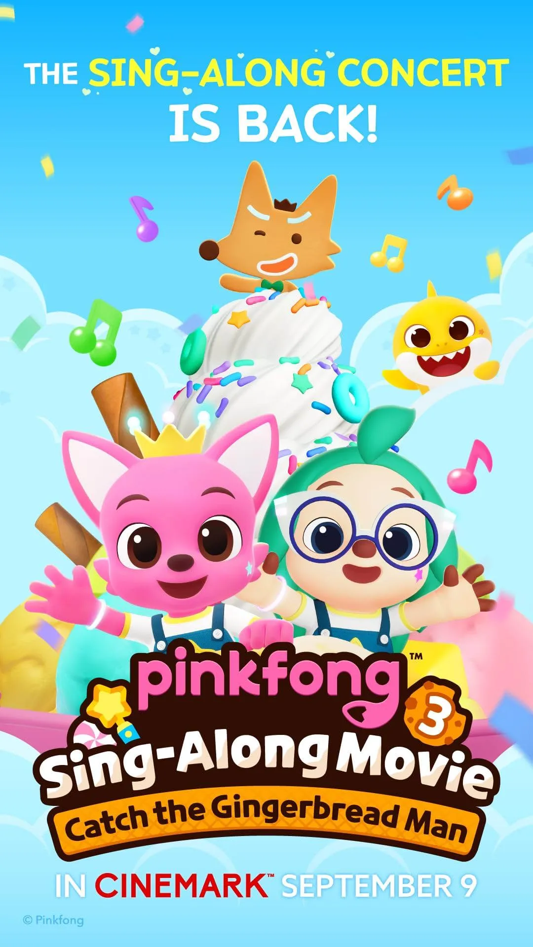     Pinkfong Sing-Along Movie 3: Catch the Gingerbread Man